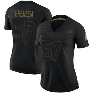 AJ Epenesa Autographed Black College Style Jersey w/Fight/Cyclones Suc –  The Jersey Source