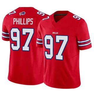 Jordan Phillips Buffalo Bills Men's Limited Vapor F.U.S.E. Nike Jersey - Red