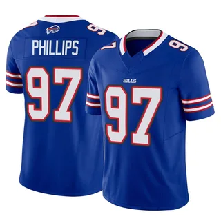 Jordan Phillips Buffalo Bills Men's Limited Vapor F.U.S.E. Nike Jersey - Royal