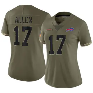 Buffalo Bills Nike Reflective Limited Jersey - Josh Allen 17 - Mens