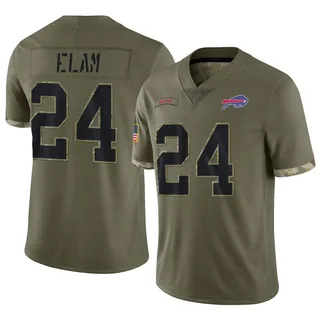 Nike Game Away Kaiir Elam Buffalo Bills Jersey