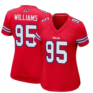 Buffalo Bills #95 Kyle Williams Black Game Lights Out Jersey