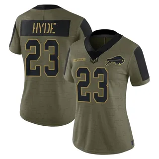 Women's Nike Micah Hyde Royal Buffalo Bills Game Jersey