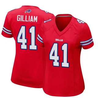 Nike Reggie Gilliam Buffalo Bills Women's Game White Jersey