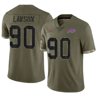 Shaq Lawson Youth Nike Royal Buffalo Bills Custom Game Jersey Size: Extra Large