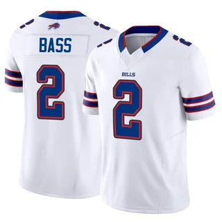 Nike Game Red Alternate Tyler Bass Buffalo Bills Jersey